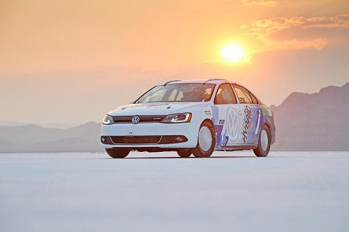 Volkswagen vestigt snelheidsrecord